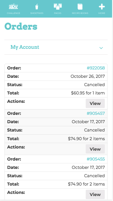 Check my order status - The Healthy Mummy